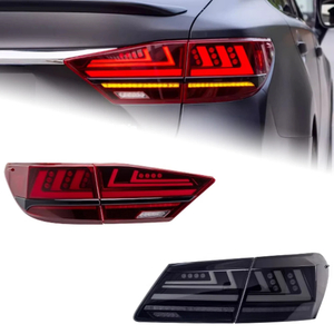 AKD Car Styling Tail Lamp for Lexus ES250 Tail Lights 2013-2017 ES300 LED Tail Light ES350 DRL Signal Brake Reverse auto Accessories