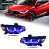 AKD Car Styling for Honda CIVIC X G10 LED Headlight 2016-2020 Civic X LED Headlight LED DRL Hid Head Lamp Angel Eye Bi Xenon Accessories