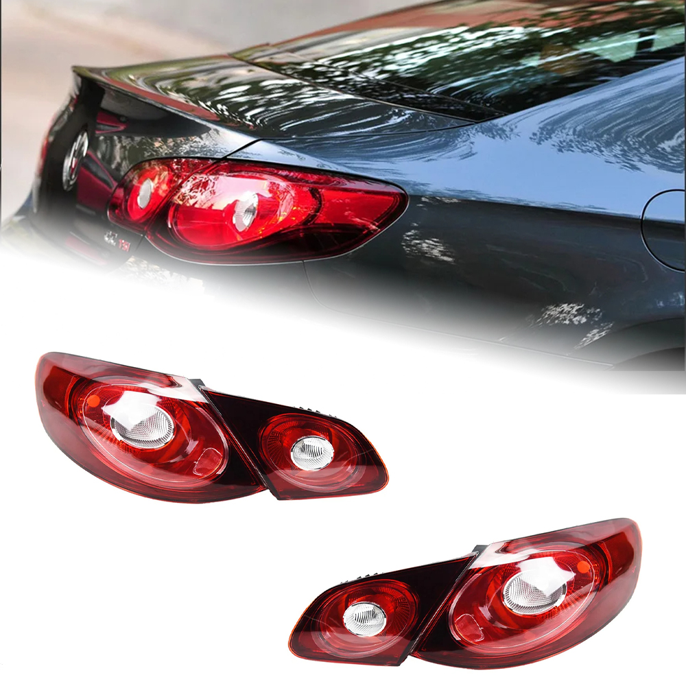 AKD Tail Light For VW CC 2010-2012 Taillights Rear Lamp LED DRL Running Signal Brake Reversing Parking light Facelift