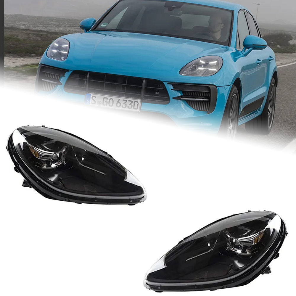 AKD Car Styling Head Lamp for Porsche Macan Headlights 2014-2019 Macan S 95B LED Headlight Projector Lens Drl Automotive Accessories