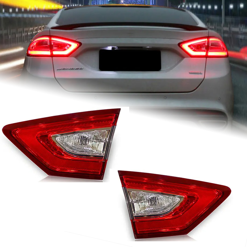 AKD Car Styling for Ford Fusion Tail Lights 2013-2016 Mondeo LED Tail Lamp LED DRL Signal Brake Reverse auto Accessories