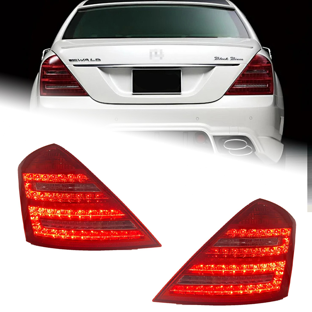 AKD Car Styling Tail Lamp for Benz W221 Tail Lights 2006-2012 S300 S350 S400 LED Tail Light DRL Dynamic Signal Lamp Auto Accessories