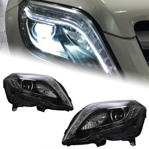 AKD Car Lights for Benz GLK 2013-2015 X204 LED Auto Headlight Assembly GLK200 GLK260 Upgrade High Configure Signal Lamp Accessories