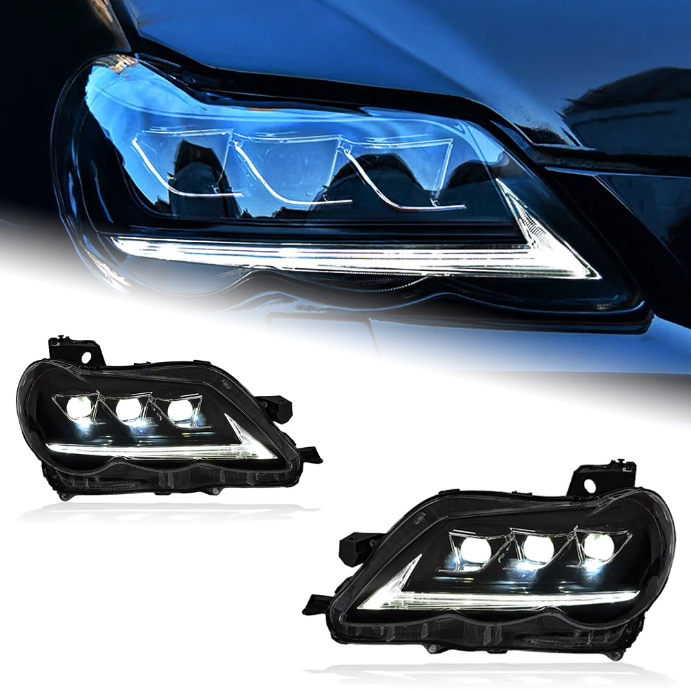 AKD Head Lamp for Toyota Mark X LED Headlight 2005-2009 Headlights Reiz DRL Turn Signal High Beam Angel Eye Projector Lens