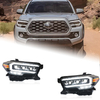 AKD Car Styling for Toyota Tacoma Headlights 2015-2020 Tacoma LED Headlight DRL Dynamic Signal Head Lamp auto Accessories