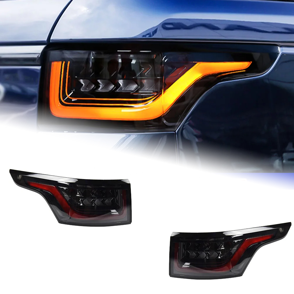 AKD Car Styling Tail Lamp for Range Rover Sport Tail Lights 2012-2017 Range Rover LED Tail Light LED DRL Signal auto Accessories