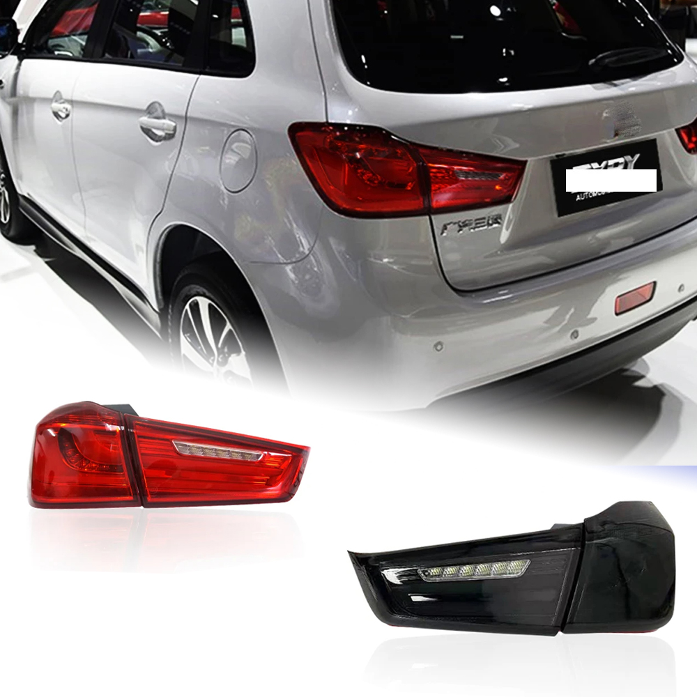 AKD Tail Lamp for Mitsubishi ASX LED Tail Light 2011-2018 ASX Rear Fog Brake Turn Signal Automotive Accessories