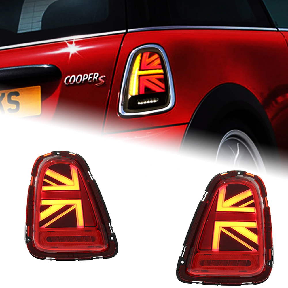 AKD Car Styling Tail Lamp for MINI R55 LED Tail Light 2007-2013 R56 Taillights Cooper R57 R58 DRL Brake Reverse auto Accessories