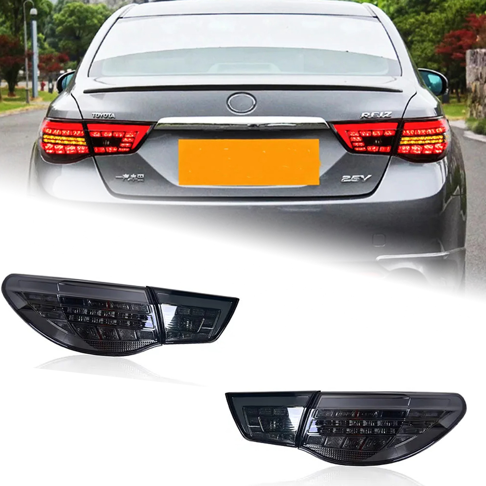 AKD Tail Lamp for Toyota Mark X LED Tail Light 2010-2013 Reiz Mark X Rear Fog Brake Turn Signal Automotive Accessories