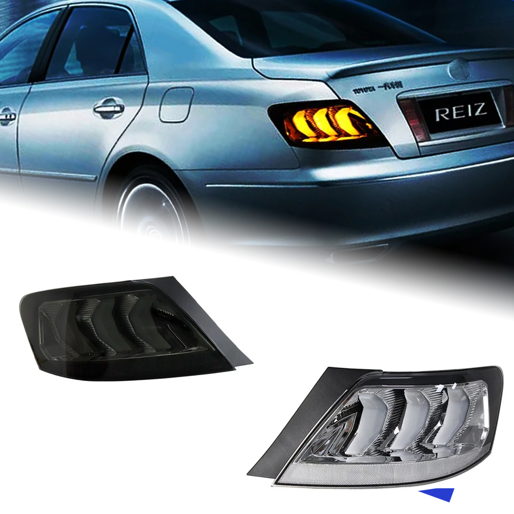 AKD Tail Lamp for Toyota Reiz LED Tail Light 2005-2009 Reiz Mark X Rear Fog Brake Turn Signal Automotive Accessories