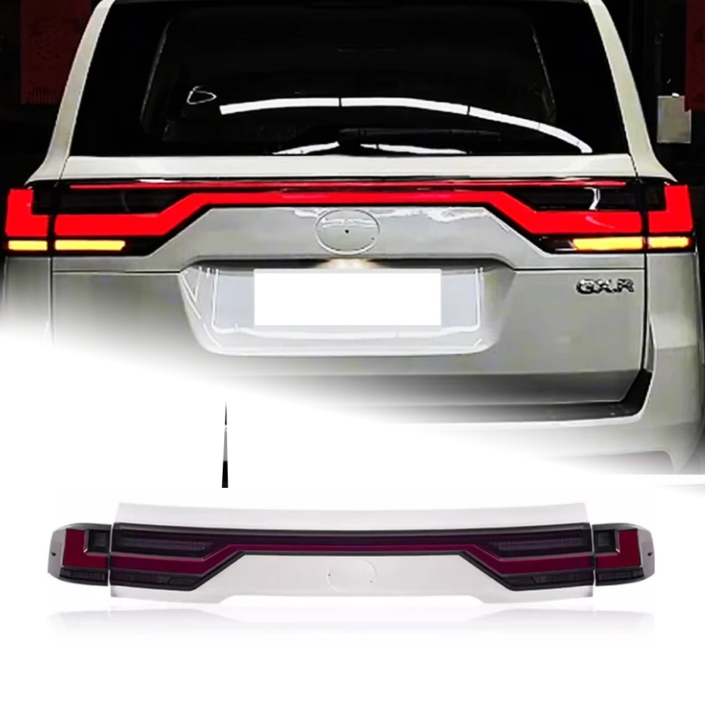 AKD Tail Lamp for Toyota Land Cruiser LED Tail Light 2022-2024 Land LC300 Rear Fog Brake Turn Signal Automotive Accessories