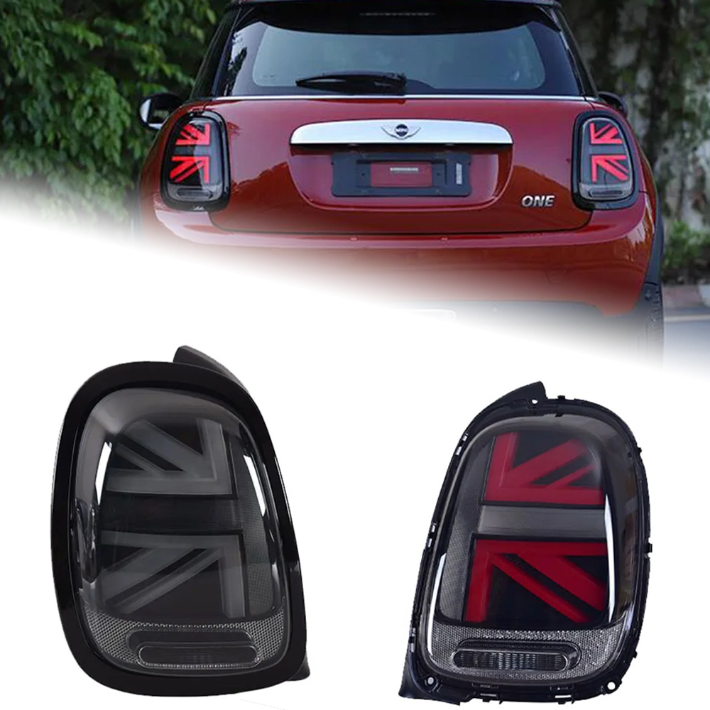 AKD Car Styling for MINI COOPER LED Tail Light 2014-2019 F55 F56 F57 Dynamic Signal Tail Lamp DRL Brake Reverse Auto Accessories