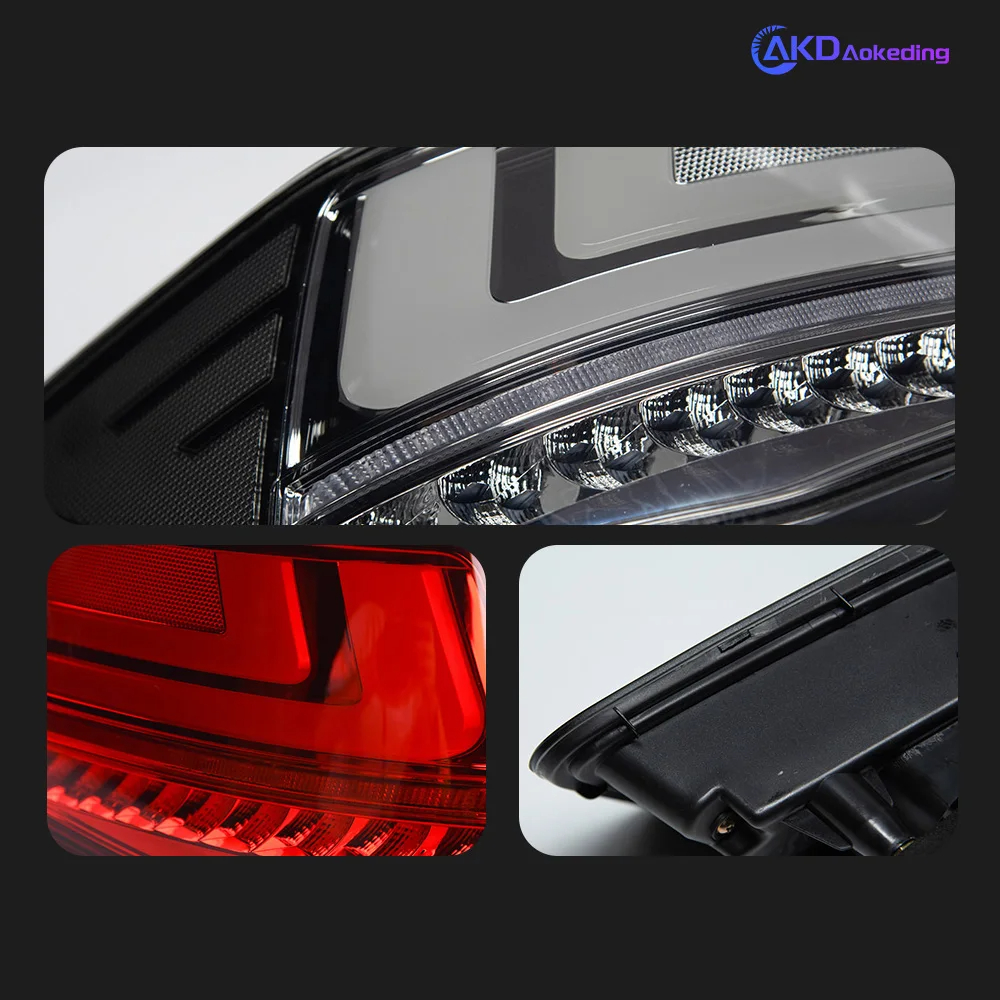 AKD Car Styling for Kia Forte Tail Light 2009-2014 Cerato LED Tail Lamp LED DRL Brake Dynamic Signal Reverse auto Accessories