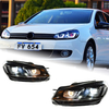 AKD Car Styling for VW Golf 6 Headlight 2009-2012 Dynamic Signal Golf6 LED DRL Hid Head Lamp Angel Eye Bi Xenon Beam Accessories