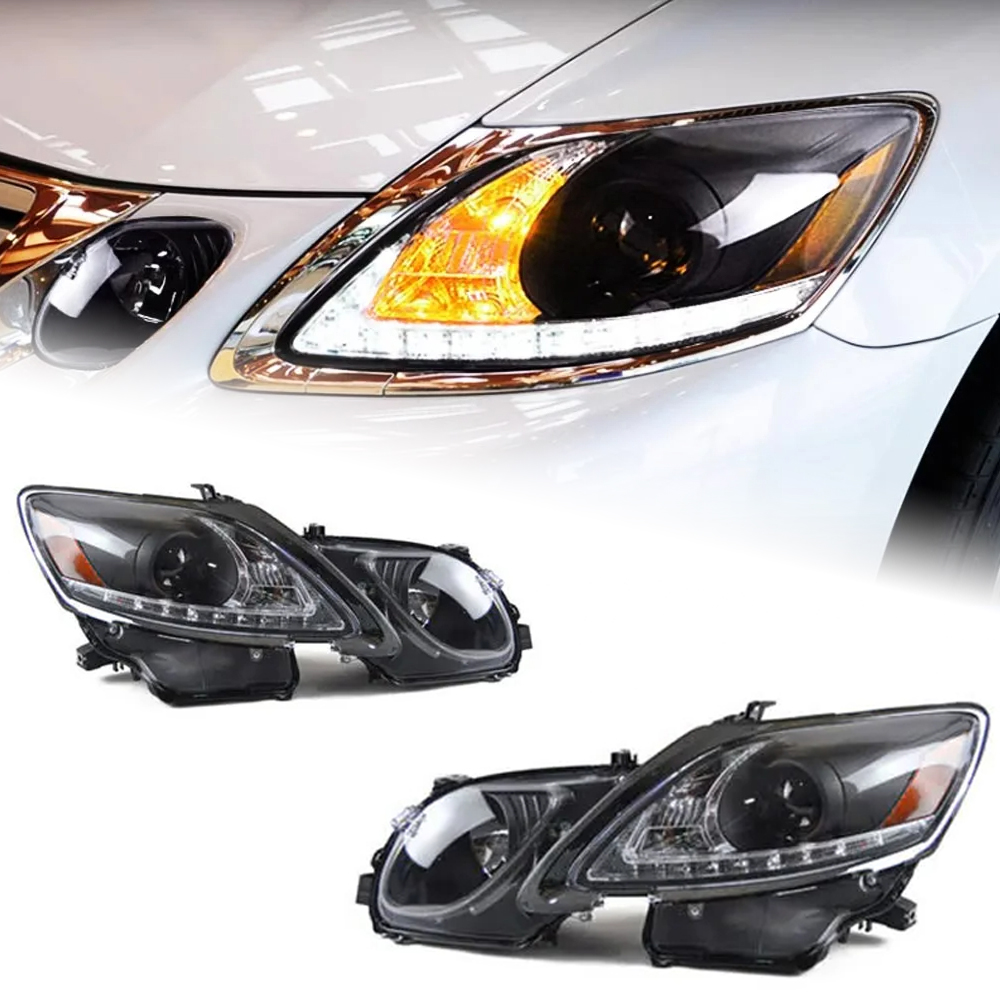 AKD Car Styling Head Lamp for Lexus GS350 Headlight 2004-2011 GS300 LED Headlight DRL Hid Bi Xenon Auto Accessories