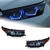 AKD Car Styling Headlights for Toyota Highlander LED Headlight 2018-2020 Kluger Angel Eye DRL Animation Blue Automotive Accessories