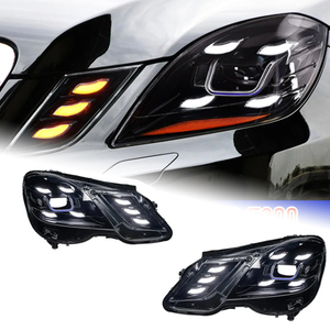 AKD Head Lamp for BENZ W212 LED Headlight 2009-2012 Headlights E200 E300 E260 DRL Turn Signal High Beam Angel Eye Projector Lens