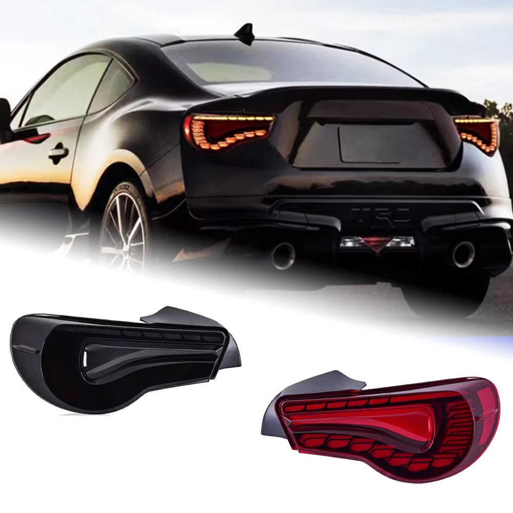 AKD Tail Lamp for Toyota GT86 LED Tail Light 2013-2019 Subaru BRZ GT86 Rear Fog Brake Turn Signal Automotive Accessories