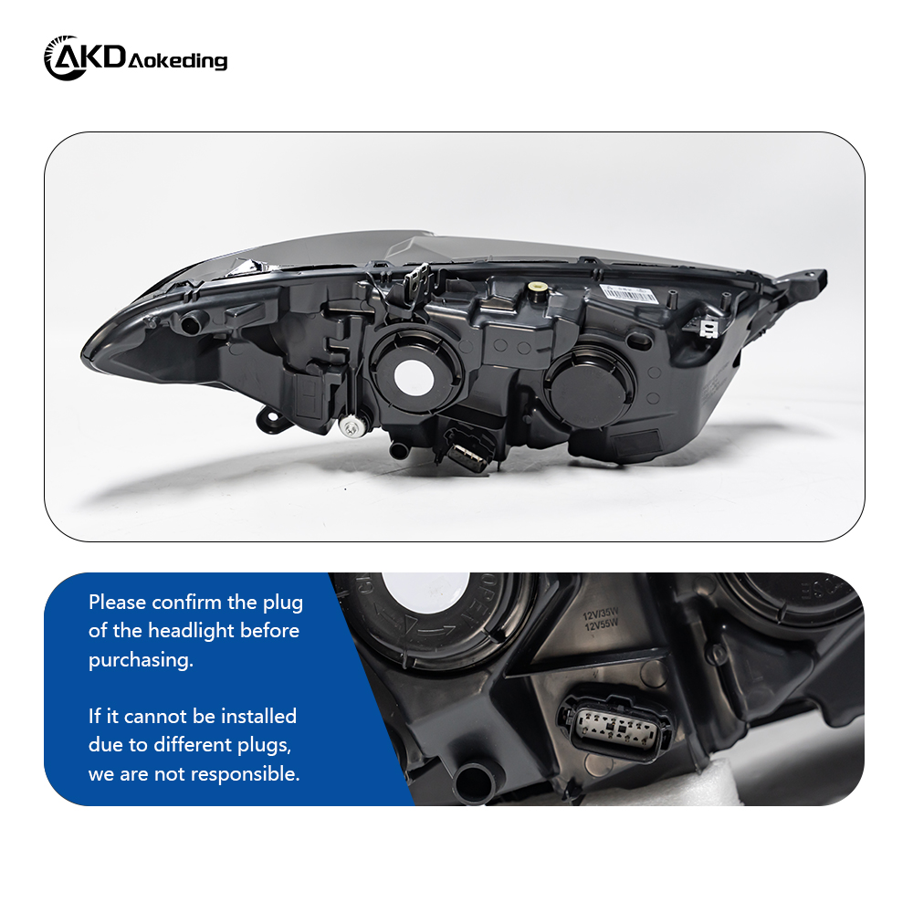 AKD Car Styling for Ford Focus Headlights 2013-2016 New Focus LED Headlight Dynamic Signal Led Drl Hid Auto Accessories