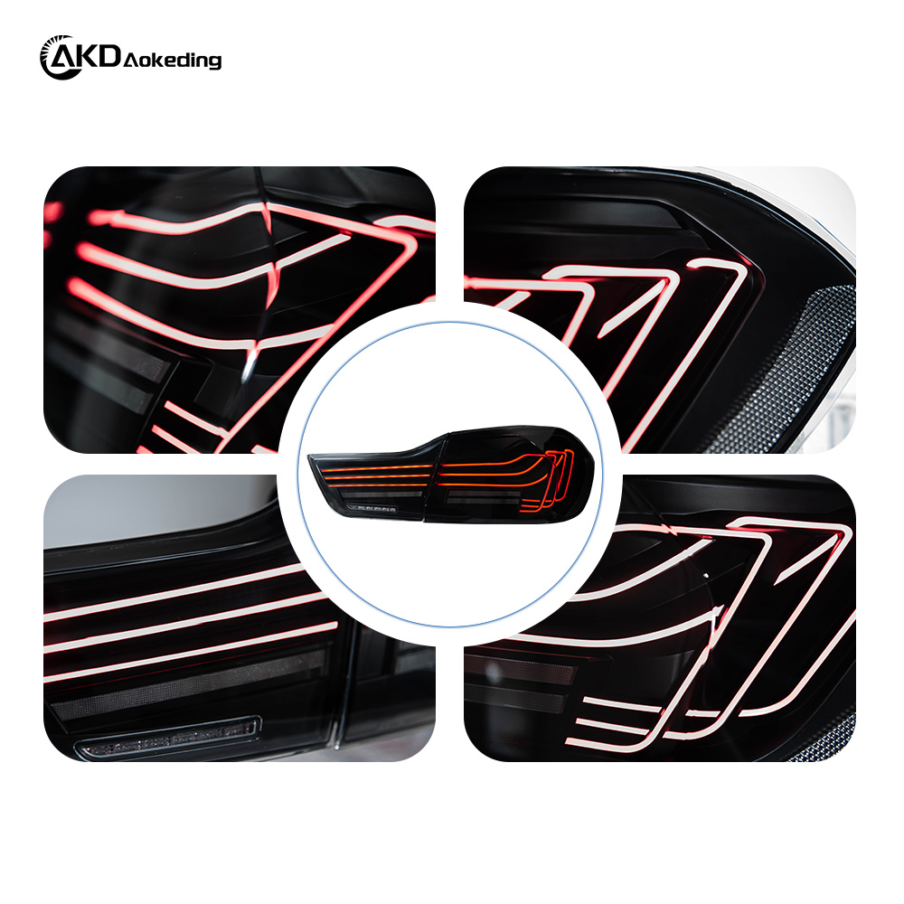 AKD Laser Taillights, Rear Fog Lights, And Brake Signal Lights Are Compatible with 2013-2019 BMW 4 Series F32 F36 425i M4 CSL Models.