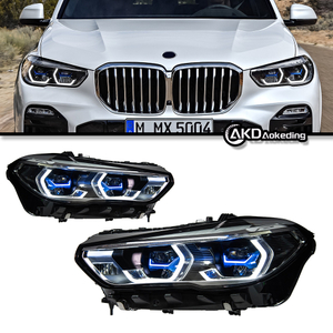 AKD Headlight For BMW X5 G05 Pre-LCI LED Headlights 2019-2023 Laser Style Head Lamp Car Styling DRL Signal Projector Lens Auto Accessories Lights