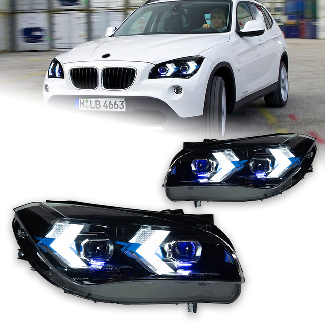 AKD Car Styling Head Lamp For BMW X1 E84 LED Headlight Assembly 2010-2015 Modified Lamp DRL Signal Upgrade Auto Accessories 