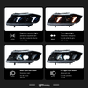 AKD Car Styling Head Lamp For BMW E90 Headlights 2005-2012 LED Headlight Projector Animation Projector Lens DRL Signal Automotive Accessories