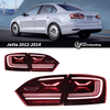 AKD Suitable for Volkswagen Sagitar LED taillight assembly 12-14 models modified and upgraded 24 models to turn and turn Jetta