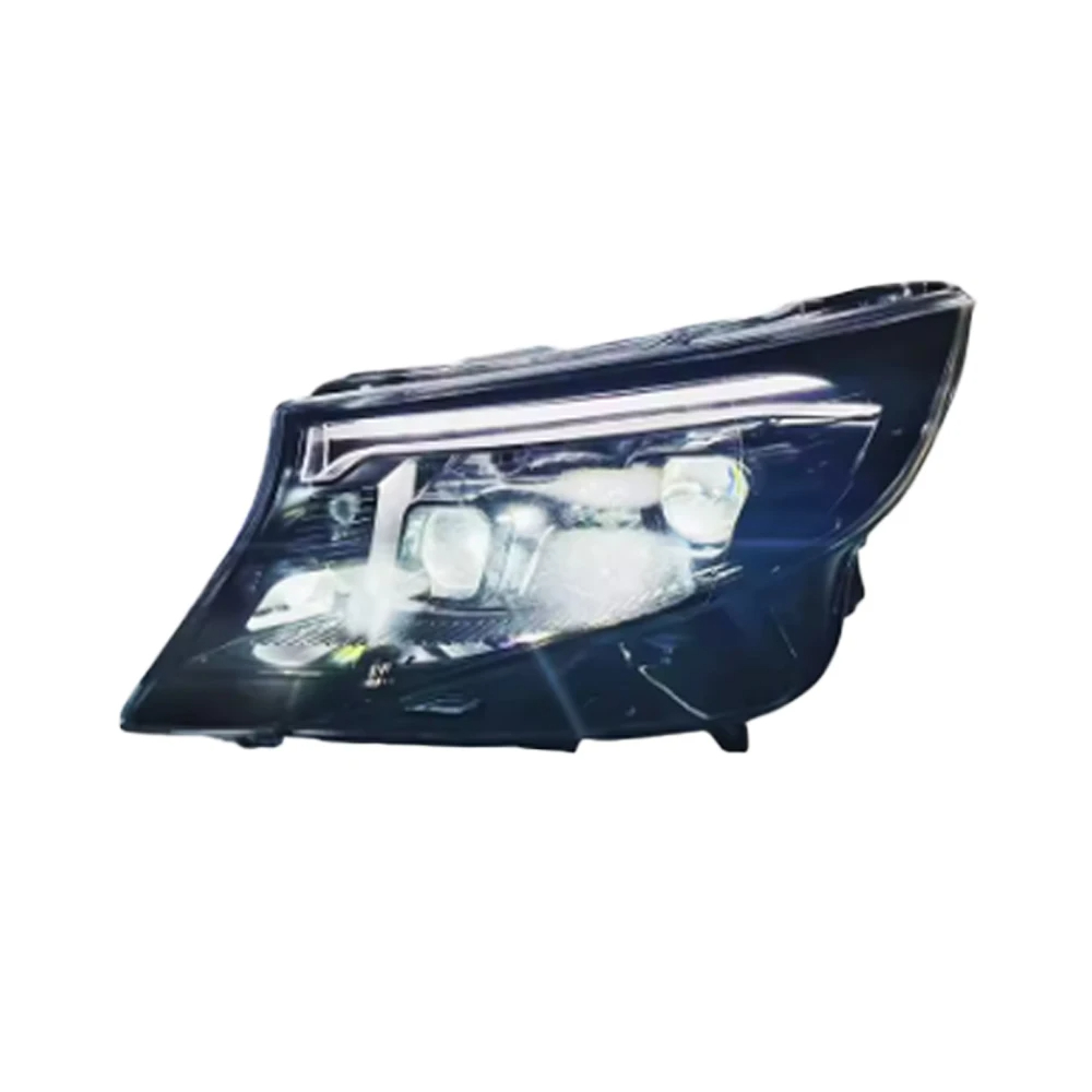 AKD Car Styling Head Lamp for Benz Vito Headlights 2016-2023 W447 LED Headlight LED DRL Projector Lens Dynamic Auto Accessories