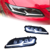 AKD Car Lights for Mazda 6 2003-2015 M6 LED Headlights Assembly Upgrade Guide DRL Mazda6 Evil Eyes Design Dynamic Lamp Accessories