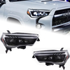 AKD Car Styling Head Lamp for 4 Runner Headlights 2014-2020 4Runner LED Headlight DRL Dynamic Signal projector lens auto Accessories