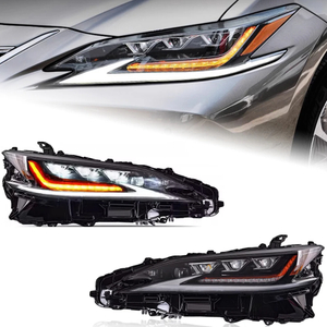 AKD Car Styling Head Lamp for Lexus ES200 Headlights 2018-2021 ES300 LED Headlight DRL Signal Projector Lens auto Accessories