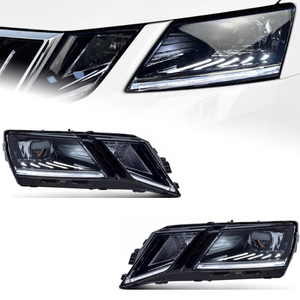 Car Styling Head Lamp for Headlight 2018-2020 New Octavia LED Headlight DRL LED Projector Lens Auto Accessories