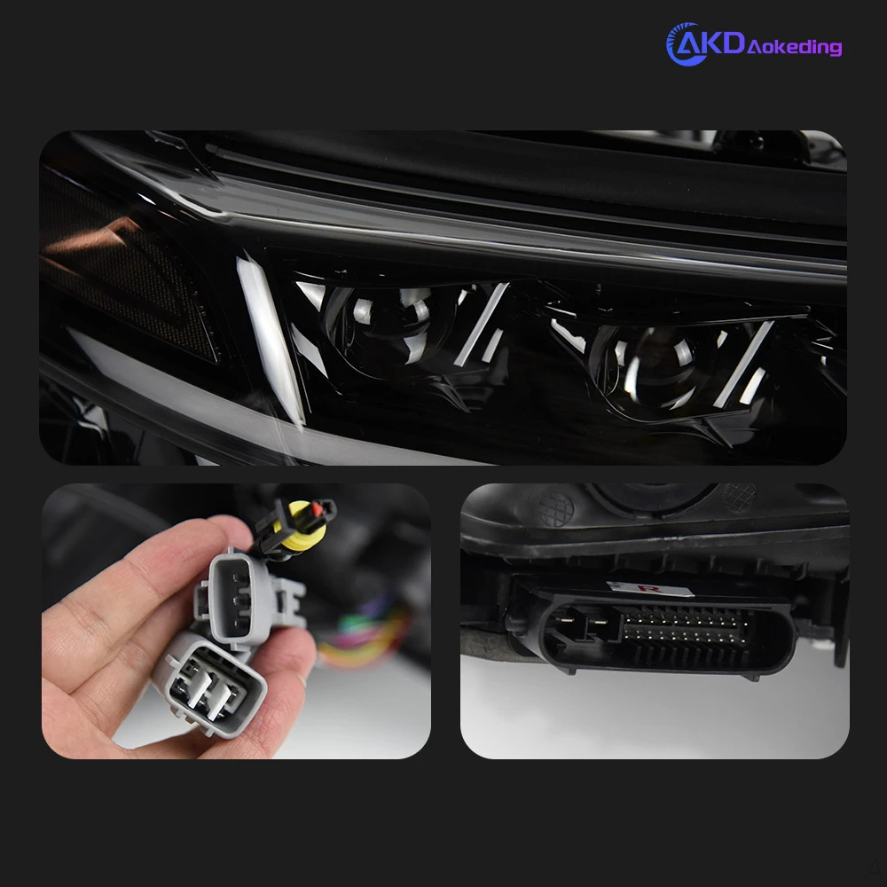 AKD Car Styling for Toyota Camry V60 Headlights 2018-2023 Camry XSE XLE SE LE LED Headlight LED Projector Lens Automotive Accessories