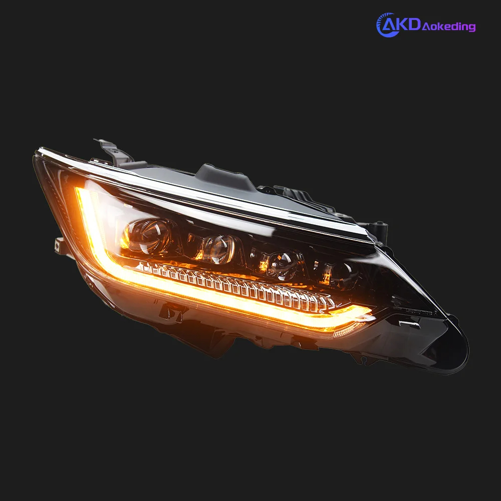 AKD Car Styling for Toyota Camry Headlights 2015-2017 Camry V55 LED Headlight DRL LED Lens Head Lamp Automotive Accessories