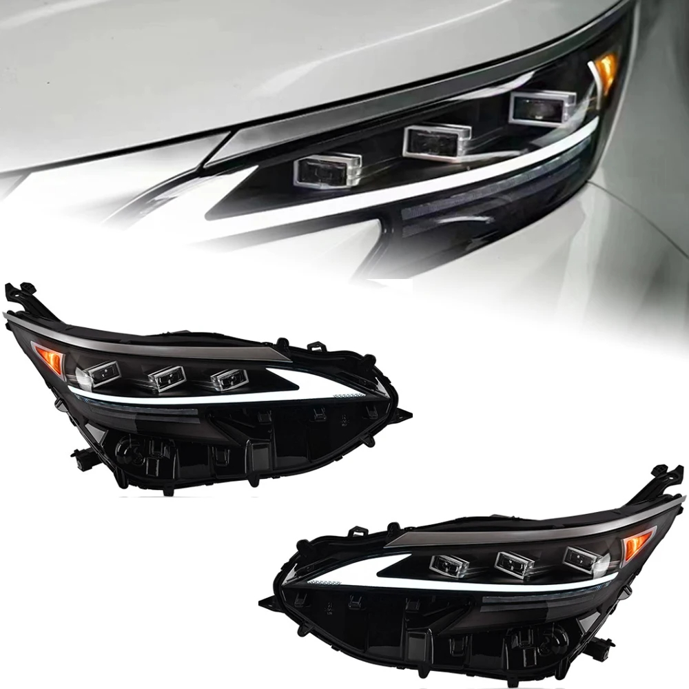 AKD Car Styling Head Lamp for Toyota Sienna Headlights 2021-2023 Sienna LED Headlight DRL Signal Hid Bi Xenon Auto Accessories