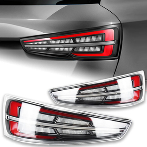 AKD Car Styling for Audi Q3 Tail Light 2013-2019 update New Q3 LED Tail Lamp LED Stop DRL Rear Lamp Dynamic Turn Signal Reverse