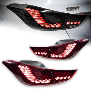 AKD Car Lights for Hyundai Elantra LED Tail Light 2011-2016 GTS Design Rear Lamp DRL Signal Brake Reverse Automotive Accessories