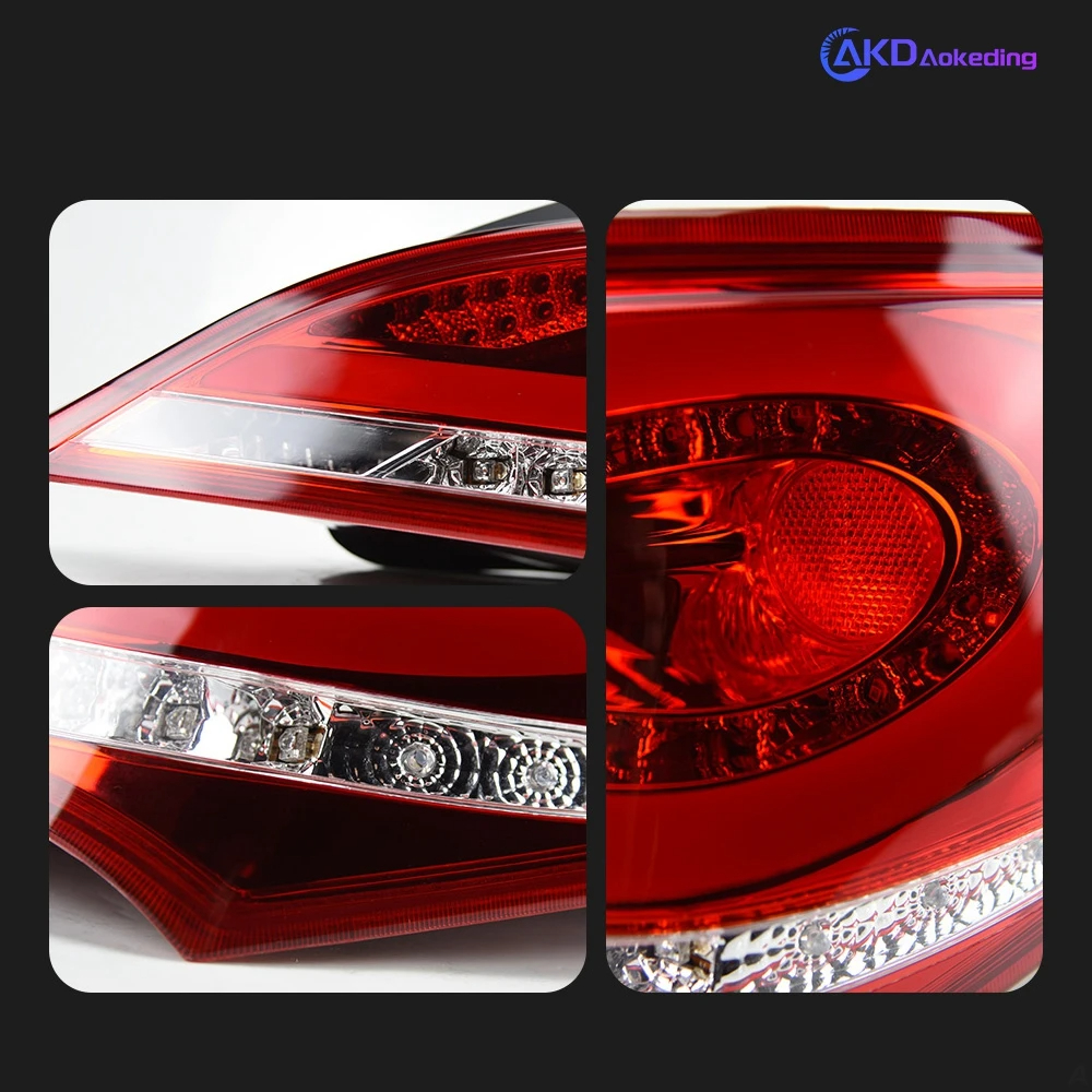 AKD Car Styling Tail Lamp for Hyundai Rohens Coupe taillight 2009-2012 LED taillight LED DRL Signal Auto Accessories