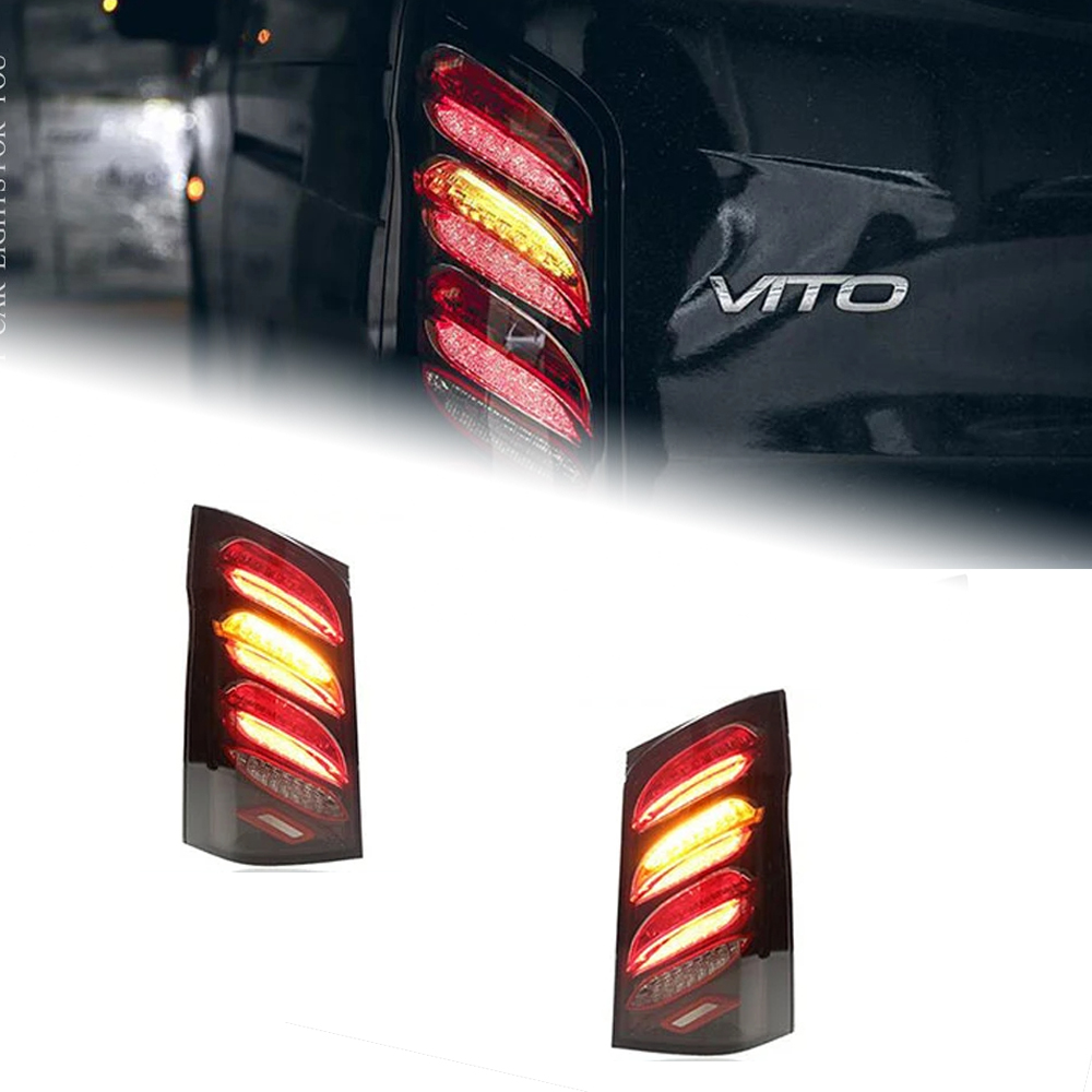 Taillight For Benz VITO V250 LED Taillights 2016-2021 V260 V260L Tail Lamp Car Styling DRL Signal Projector Lens Auto Accessorie