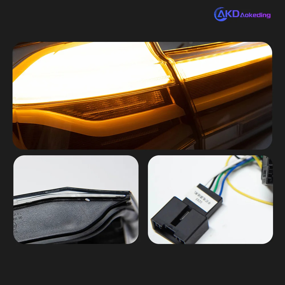 AKD Car Styling Tail Lamp for BMW F30 Tail Light 2013-2018 F35 LED 320i 325i 330i LED DRL Brake Signal Reverse Auto Accessories