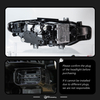 AKD Suitable for BMW 3 Series F30/F35 modified BMW M4 laser spoon headlights dual color switchable