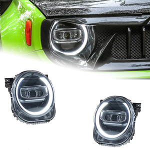 AKD Car Styling for Jeep Renegade Headlights 2016-2020 LED Headlight LED DRL Hid Head Lamp Angel Eye Bi Xenon Beam Accessories