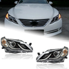 AKD Car Styling Head Lamp for Toyota Mark X Headlights 2010-2013 Reiz LED Headlight LED DRL Bi Xenon Head Lamp Auto Accessories