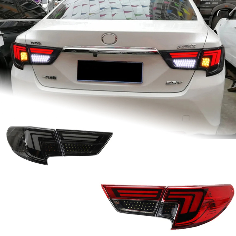 AKD Car Styling for Toyota Mark X Tail Lights 2014-2019 Reiz LED Tail Light LED Lamp DRL Signal Brake Reverse auto Accessories