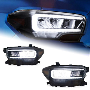 AKD Head Lamp for Toyota Tacoma LED Headlight 2015-2020 Headlights Tacoma DRL Turn Signal High Beam Angel Eye Projector Lens