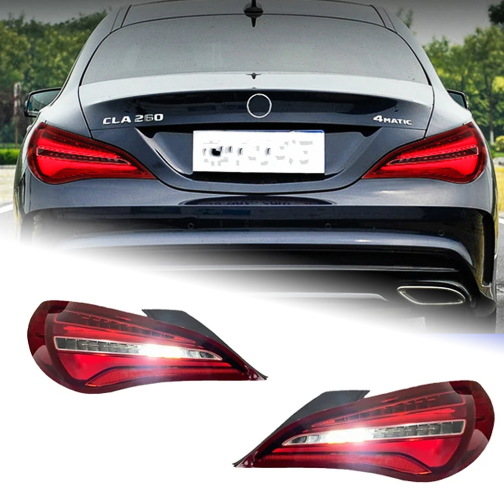 AKD Tail Lamp for BENZ W117 CLA LED Tail Light 2014-2019 CLA180 CLA220 CLA260 Rear Fog Brake Turn Signal Automotive Accessories