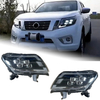 AKD Car Styling Head Lamp for Nissan Navara Headlights 2014-2021 NP300 Frontier LED Headlight Signal DRL LED Projector Auto Accessories