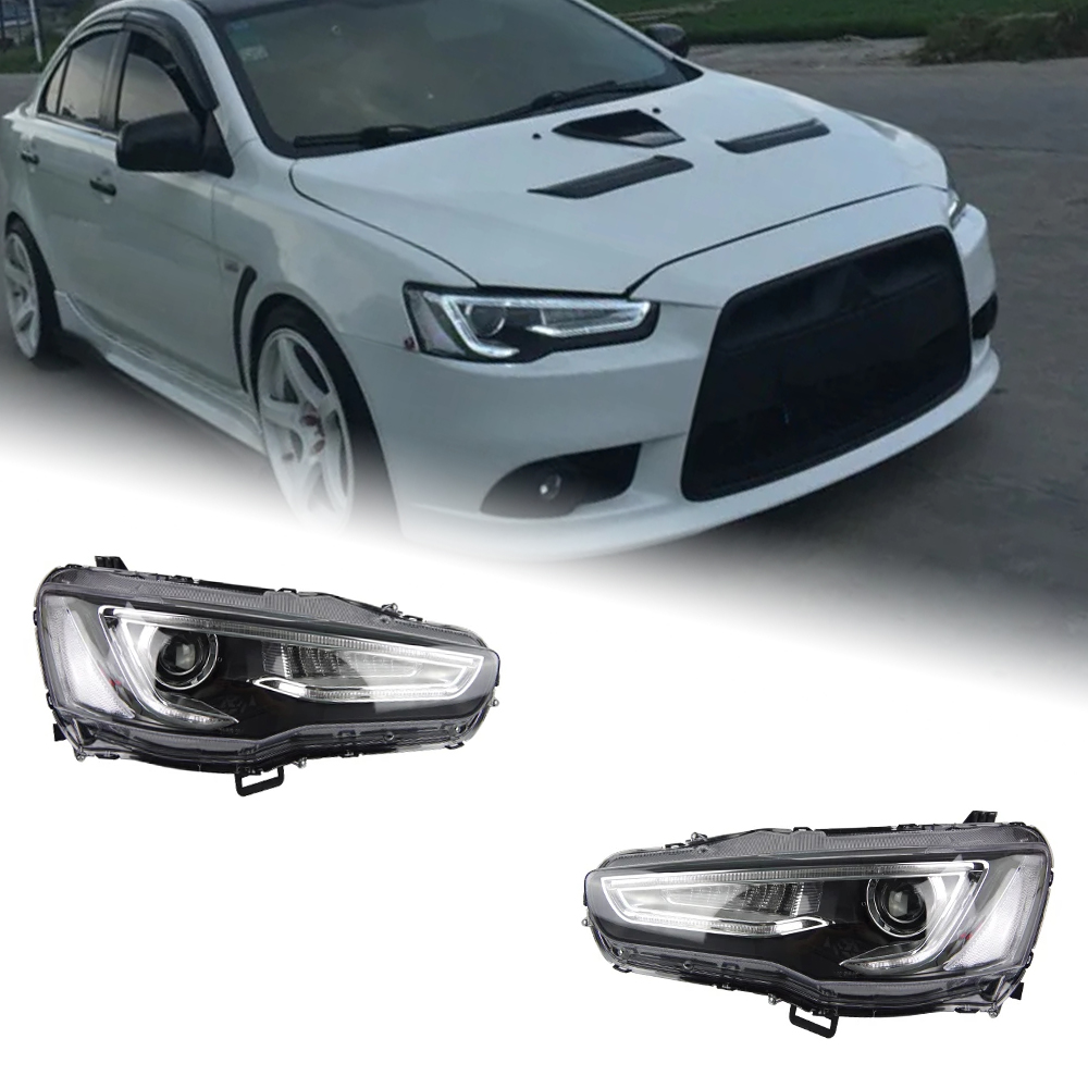 AKD Car Styling for Mitsubishi Lancer Headlight 2008-2019 Lancer EX LED Headlight LED DRL Hid Xenon Head Lamp Auto Accessories