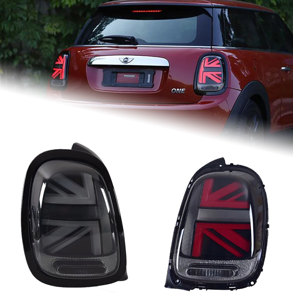 AKD Car Styling for MINI COOPER LED Tail Light 2014-2019 F55 F56 F57 Dynamic Signal Tail Lamp DRL Brake Reverse Auto Accessories